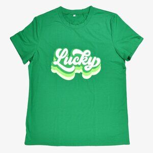Saint Patrick's Day T-shirt, Women's L